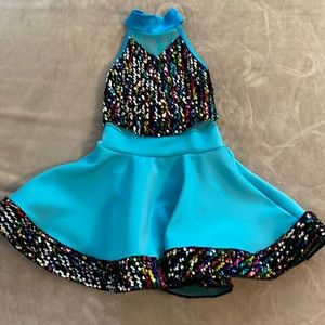Dance recital girls costume